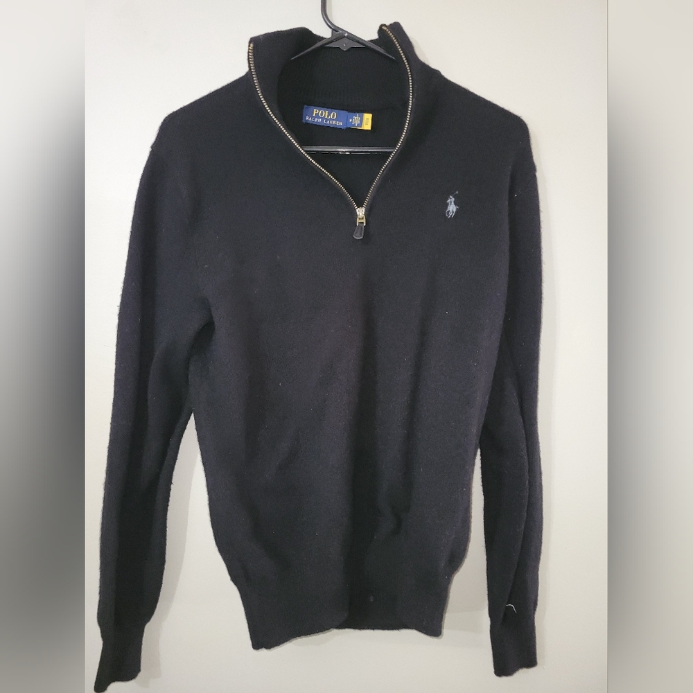 Polo knit pullover size mens medium